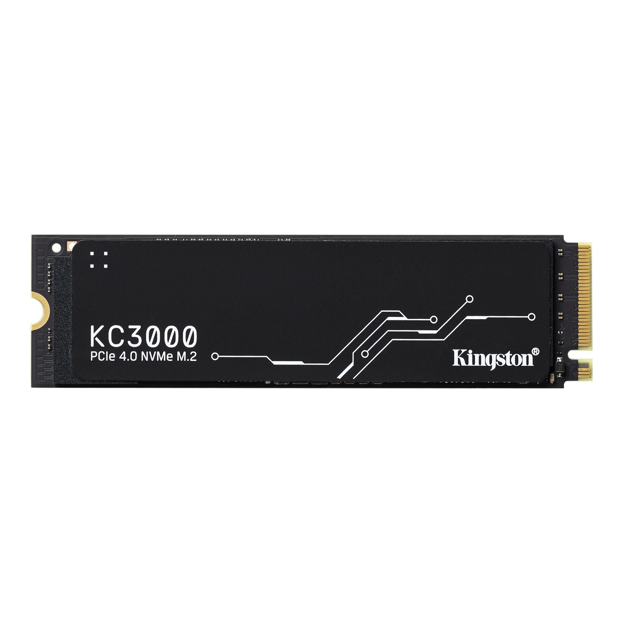 UNIDAD DE ESTADO SOLIDO KINGSTON KC3000 4096GB M.2 2280 NVME PCIE GEN 4X4 R.7000MB/S W.7000MB/S - UNIDAD DE ESTADO SOLIDO KINGSTON KC3000 4096GB M.2 2280 NVME PCIE GEN 4X4 R.7000MB/S W.7000MB/S -